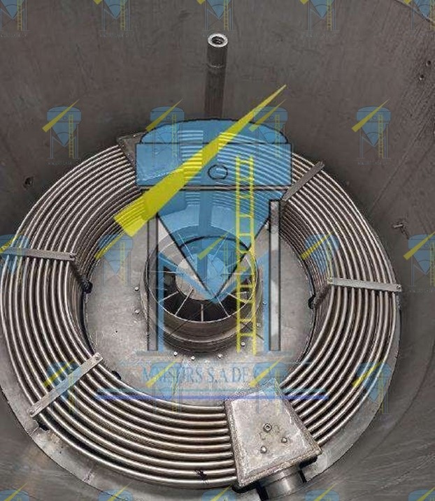 Serpentín de acero T.316